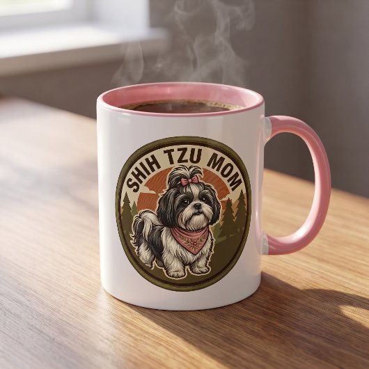 シー・ツー・ママ コーヒーマグ | シーツー犬ママ ギフト マグカップ