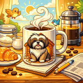 シー・ツー 犬の家 コーヒーマグカップ