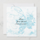 シー・ドラゴン 青 紫 黒 黄 招待状 (裏面)