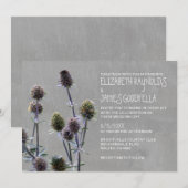 シー・ホリーのウェディング・招待状 招待状 (正面/裏面)