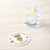 シー…マンドレイクは眠っている ラウンドペーパーコースター (インサイチュ)