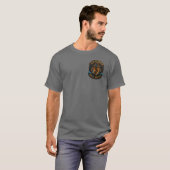 シー・モンスターVSアメリカ海軍Tシャツ Tシャツ (正面フル)