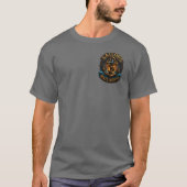 シー・モンスターVSアメリカ海軍Tシャツ Tシャツ (正面)