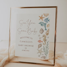 シー・ユー・スーン ベイビー コーストベイビーシャワー ウェルカム ポスター