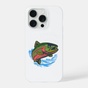 シー・ラン・カットスロート・チェイシング・クローム・トラウト iPhone 15 PROケース
