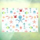 シー・ワールド風パターン ウィンドウサイン (シート3)