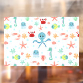 シー・ワールド風パターン ウィンドウサイン (シート2)