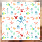 シー・ワールド風パターン ウィンドウサイン (シート2)