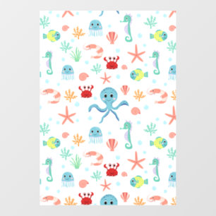 シー・ワールド風パターン ウィンドウサイン