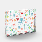 シー・ワールド風パターン フォトブロック (左)