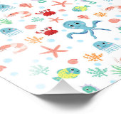 シー・ワールド風パターン フォトプリント            (角)