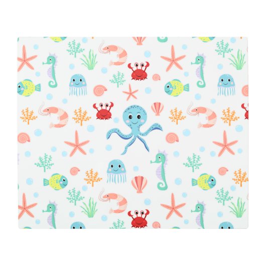 シー・ワールド風 メタルプリント (正面)