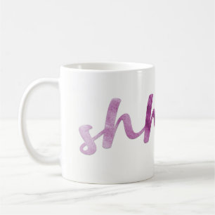 シー…水彩文字タイプ コーヒーマグカップ