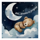 シー…眠るクマの夢 ポスター (正面)