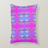 シ名門私立校風のッガーリークパープルファッションデザイン10代の若者 アクセントクッション (正面(垂直))