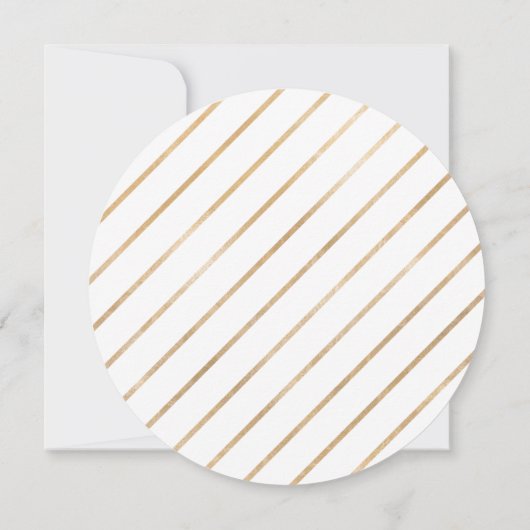 シ名門私立校風のッ航海のク・ネイビー婚約パーティ 招待状 (裏面)