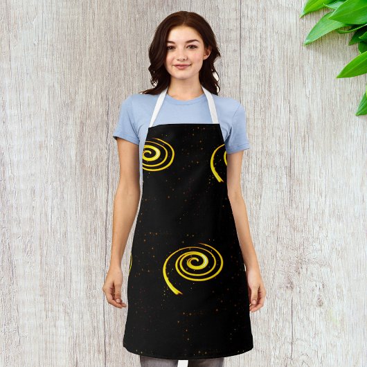 シ太陽のステム星空 エプロン