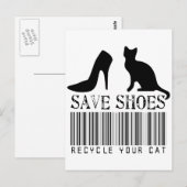 シ救ューズリサイクル ポストカード (正面/裏面)