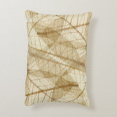 シ素朴アシュークリーム葉レース アクセントクッション (裏面(縦))
