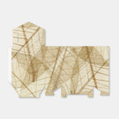 シ素朴アシュークリーム葉レース フェイバーボックス (折り畳みなし)