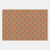 シ素朴アヘッドクラフト包装紙シート ラッピングペーパーシート (正面3)