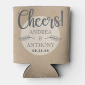 シ素朴ッ結婚ク 缶クーラー (正面)