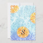 シ素朴トラスサマーフルーツ 招待状 (裏面)