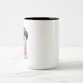 シ Shih Tzu ツートーンマグカップ (中央)