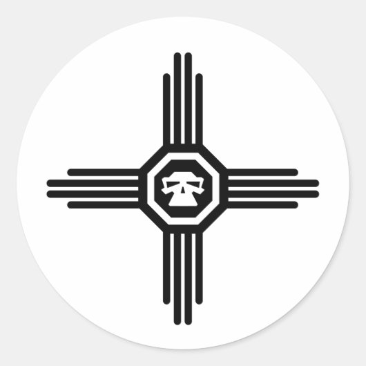 ジアのスカル1 ラウンドシール (正面)