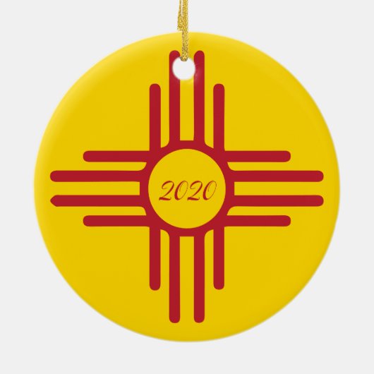 ジアシンボルカスタムイーンホリデイ セラミックオーナメント (裏面)