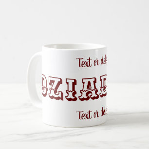 ジアジウポーランド祖父パーソナライズされた コーヒーマグカップ