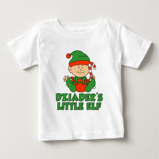 ジアデックリトル小妖精や小人 ベビーTシャツ (正面)