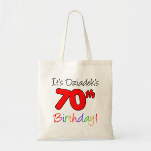 ジアデック70thマイルストン誕生日トートバッグ トートバッグ