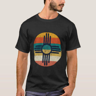 ジアニューメキシコZiaシンボル Tシャツ