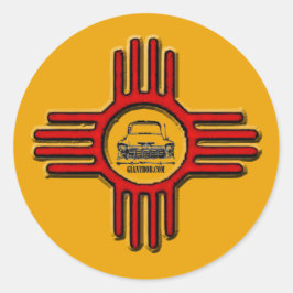 ジアボブ丸ステッカー ラウンドシール