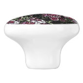 ジアンサスの花 セラミックノブ (側面)