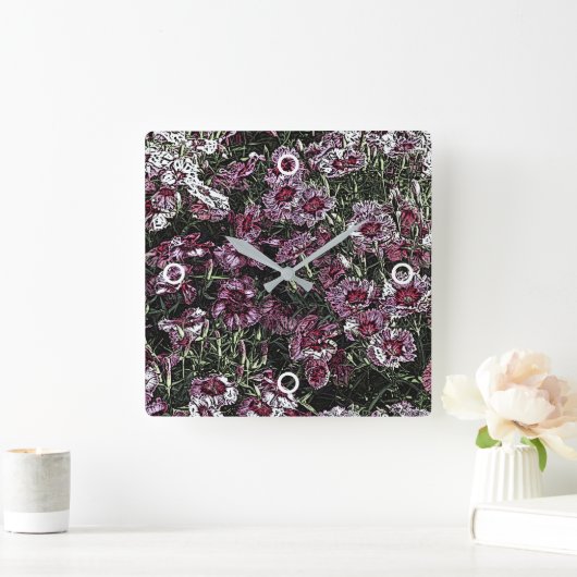 ジアンサス スクエア壁時計 (ホーム)