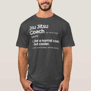 ジウジツコーチの定義おもしろいギフト Tシャツ