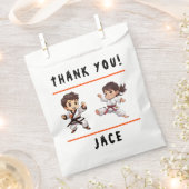 ジウジツチャンプ誕生日フリットバッグ フェイバーバッグ (クリップ留めされた状態)