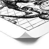 ジウ王室の・ド・プームでのテニスの試合 ポスター (角)