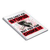 ジウ·ジツアバカは直せないが、息が詰まる ノートブック (右側)