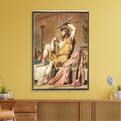 ジェアの「アイフィゲニア」の衣装「アガメムノン」 キャンバスプリント (インサイチュ (リビング))