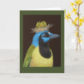 ジェイの緑のカードをペペ カード (黄色い花)