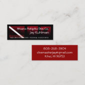 ジェイカード スキニー名刺 (正面/裏面)