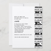 ジェイクカスタム 招待状 (正面)