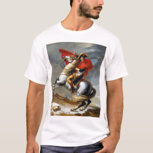 ジェイクスルイデイヴィッド著Napoleon Bonaparteの絵画 Tシャツ