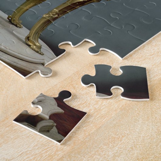 ジェイクスCaffiがなすPassamentの天文時計 ジグソーパズル (側面)