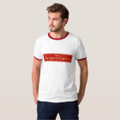 ジェイクスCartierのモントリオールの道路標識を置いて下さい Tシャツ (正面フル)