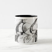 ジェイクスCartierの船、「Rarete Indes ツートーンマグカップ (中央)