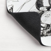 ジェイクスCartierの船、「Rarete Indes マウスパッド (コーナー)